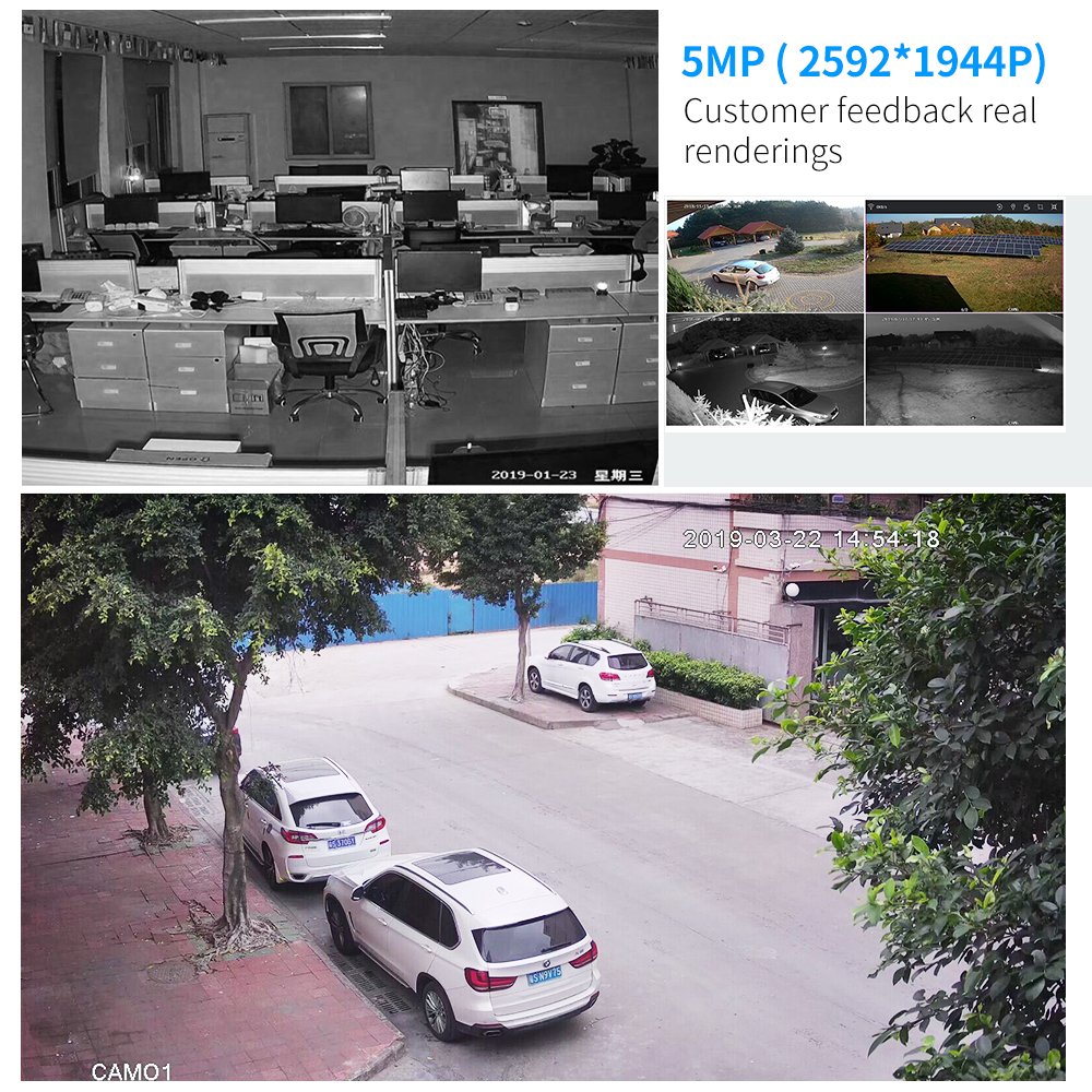 H.265 complete wired bullet ip66 16 camera nvr kit security surveillance 5MP poe 16 channel cctv camera system