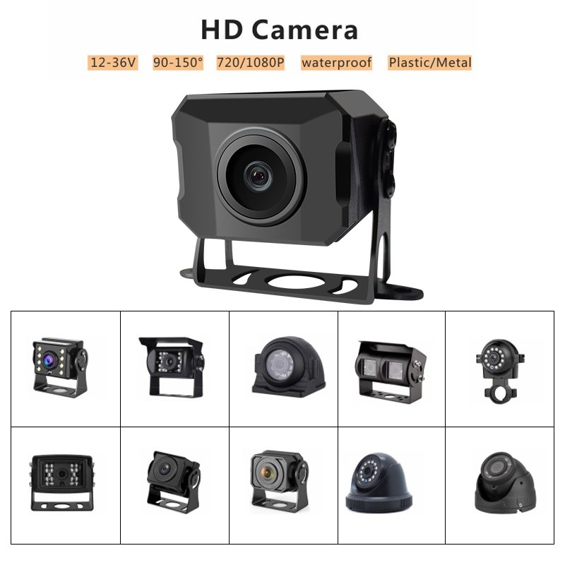 High Cost-Performance Ratio waterproof night vision 720P truck bsd camera system for Car/Truck/Bus Surveillance Parking Recorder