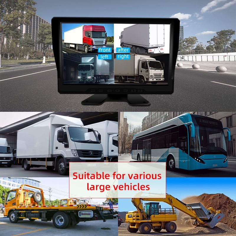 High Cost-Performance Ratio waterproof night vision 720P truck bsd camera system for Car/Truck/Bus Surveillance Parking Recorder