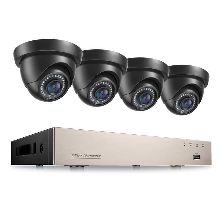 1080p Waterproof SmartCVBS/TVI/CVI/AHD Kit LITE VIDEO Cctv Set System Home Security outdoor 2mp Camera Surveillance System