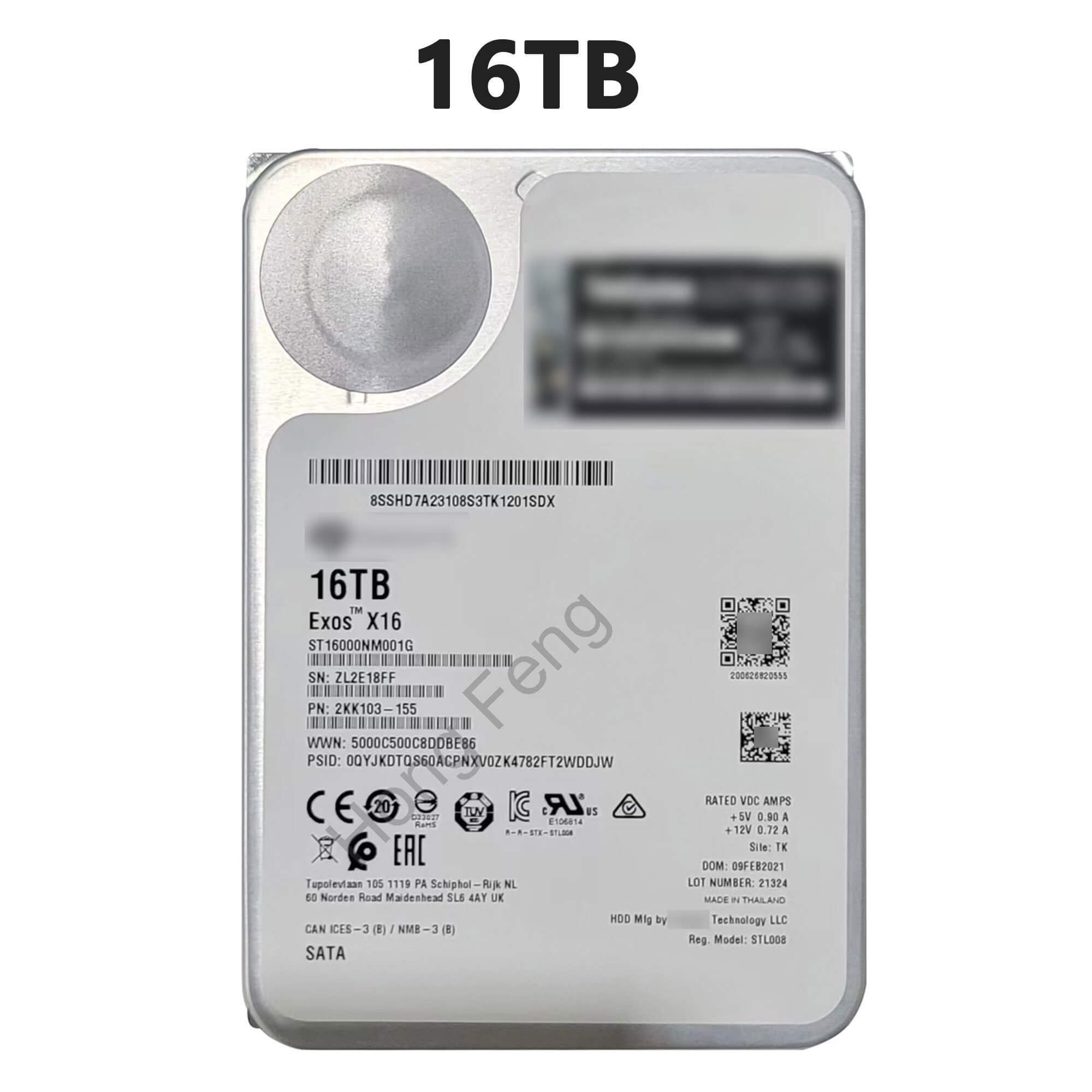 Wholesale surveillance system cctv system 16T hdd security camera nvr sata hard disk 3.5inch Sata Surveillance HDD