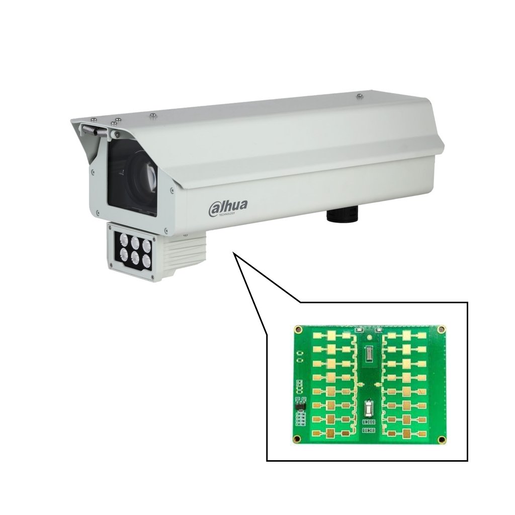 Efficient Vehicle Radar License Plate Recognition Surveillance Camera For Vehicle Speed Detection And Camera Capture