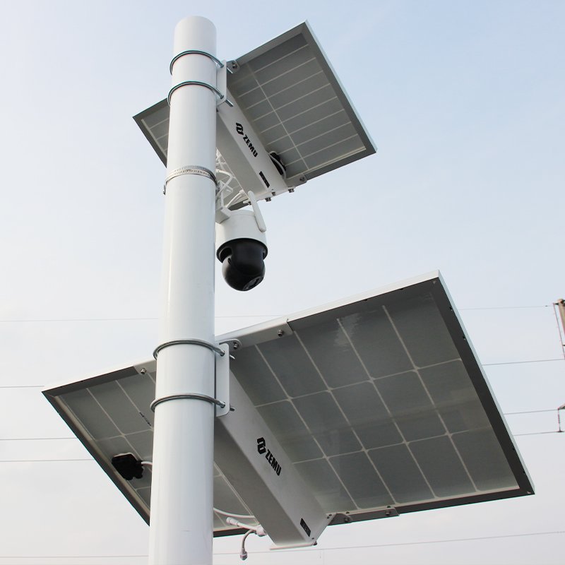Solar Power Kit System Energy Set For CCTV camera Security Project IoT Sensor Road Monitoring