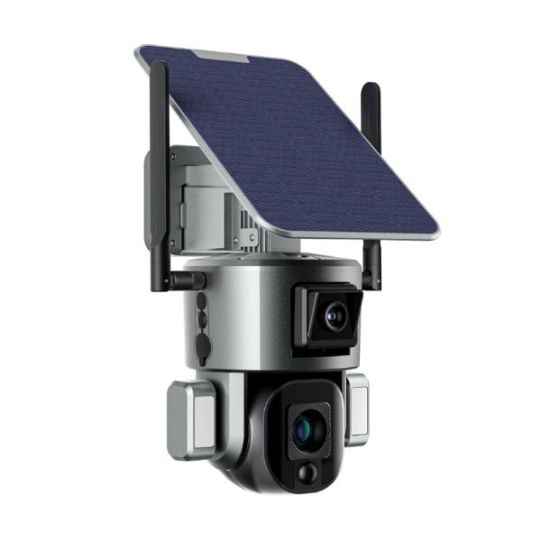 CCTV 4G WIFI IR Sensor 4X/10X Zoom Solar camera 20000mah Camera Outdoor Solar Camera