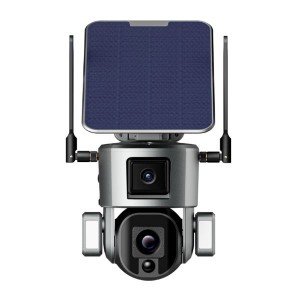 CCTV 4G WIFI IR Sensor 4X/10X Zoom Solar camera 20000mah Camera Outdoor Solar Camera
