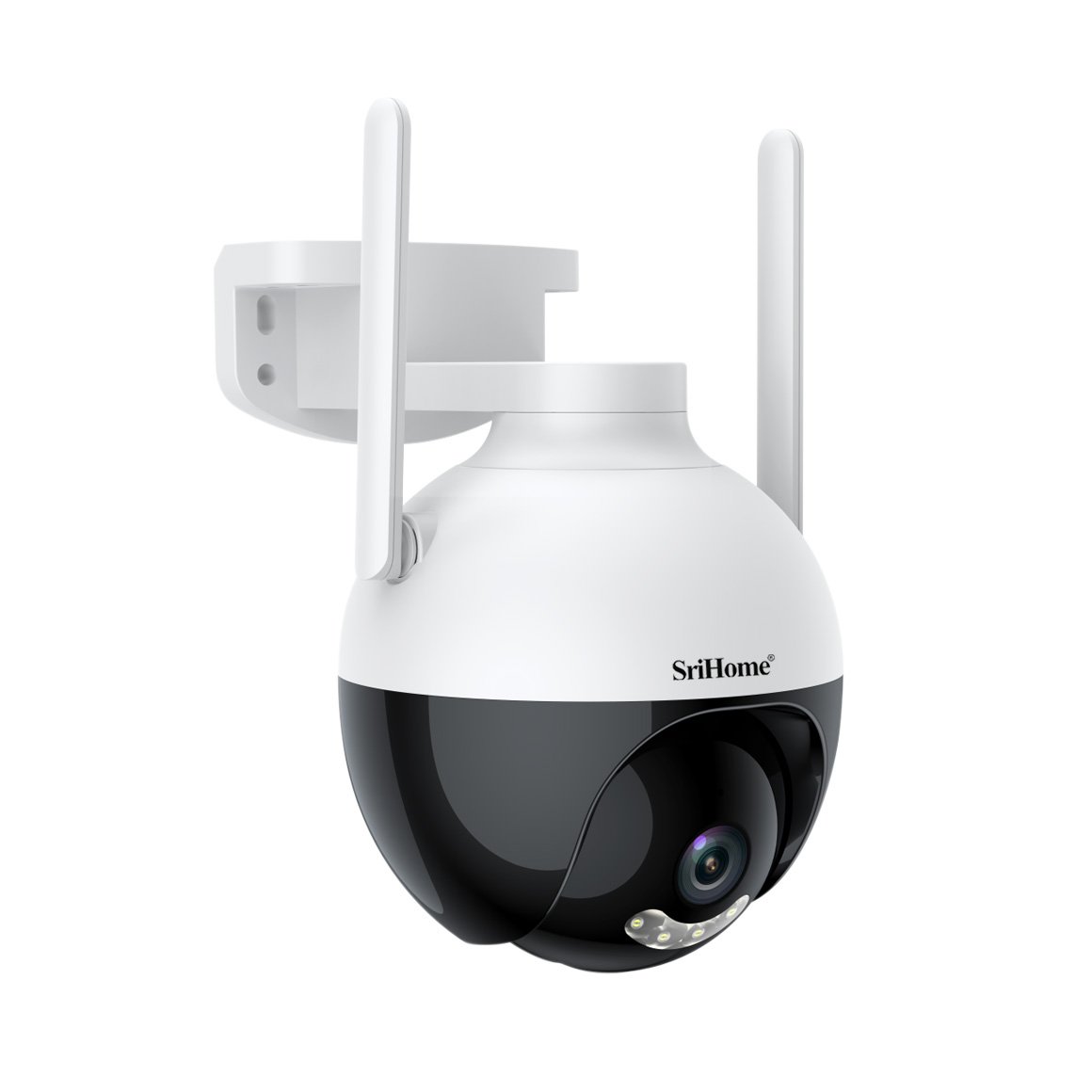 SriHome SH045 12V 2MP 1080P TF Card Video Download Night Vision Indoor Outdoor Waterproof Cctv Wifi Camera