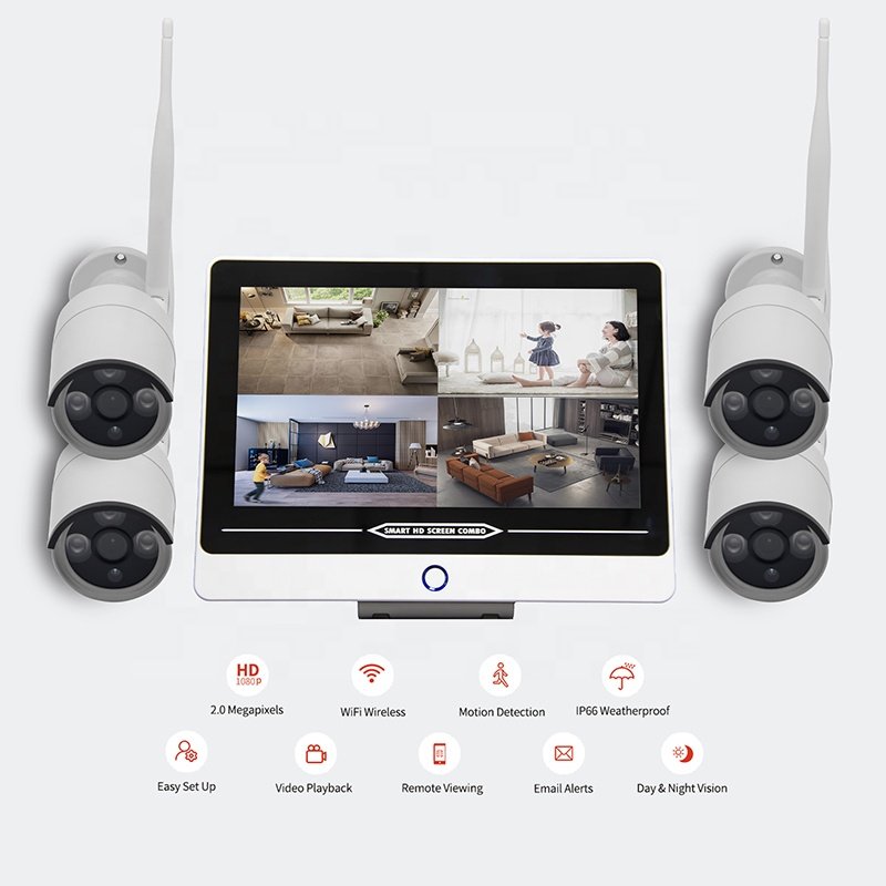 OEM Tuya Wireless Home Security Camera kits Video Surveillance Wifi Camera System CCTV Wireless Camera CCTV Surveillance System