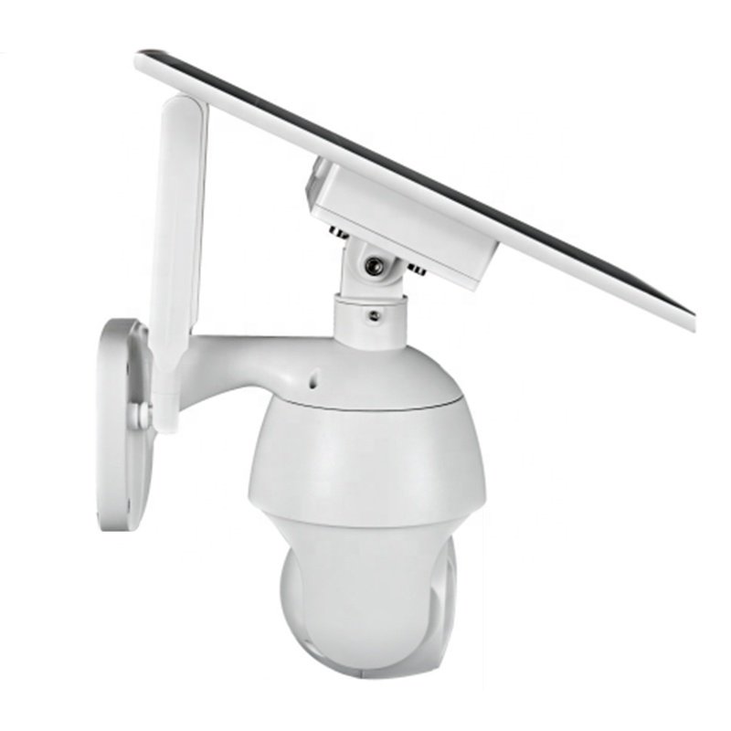 Solar Surveillance IP Cameras PTZ with Solar Panel Motion Detection Wireless Wifi Waterproof IP66 Remote Viewing HD1080P Smart