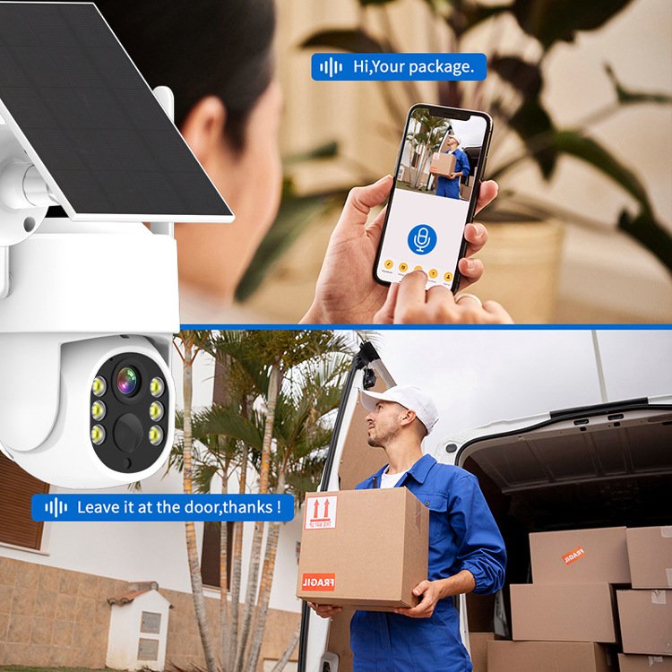 Rscamtom 4MP Audio Auto Tracking CCTV camera Waterproof Security Night Vision Camera 8ch PTZ Wifi Cctv Surveillance System