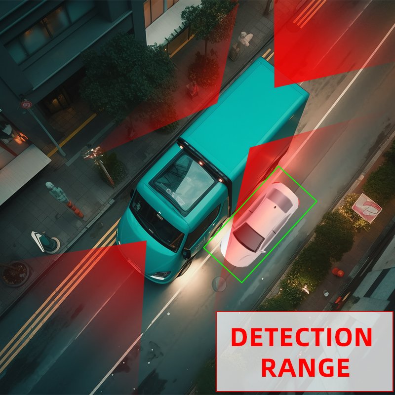 High Quality waterproof 10.1 inches Voice control pickup truck camera for Car Safety Kits