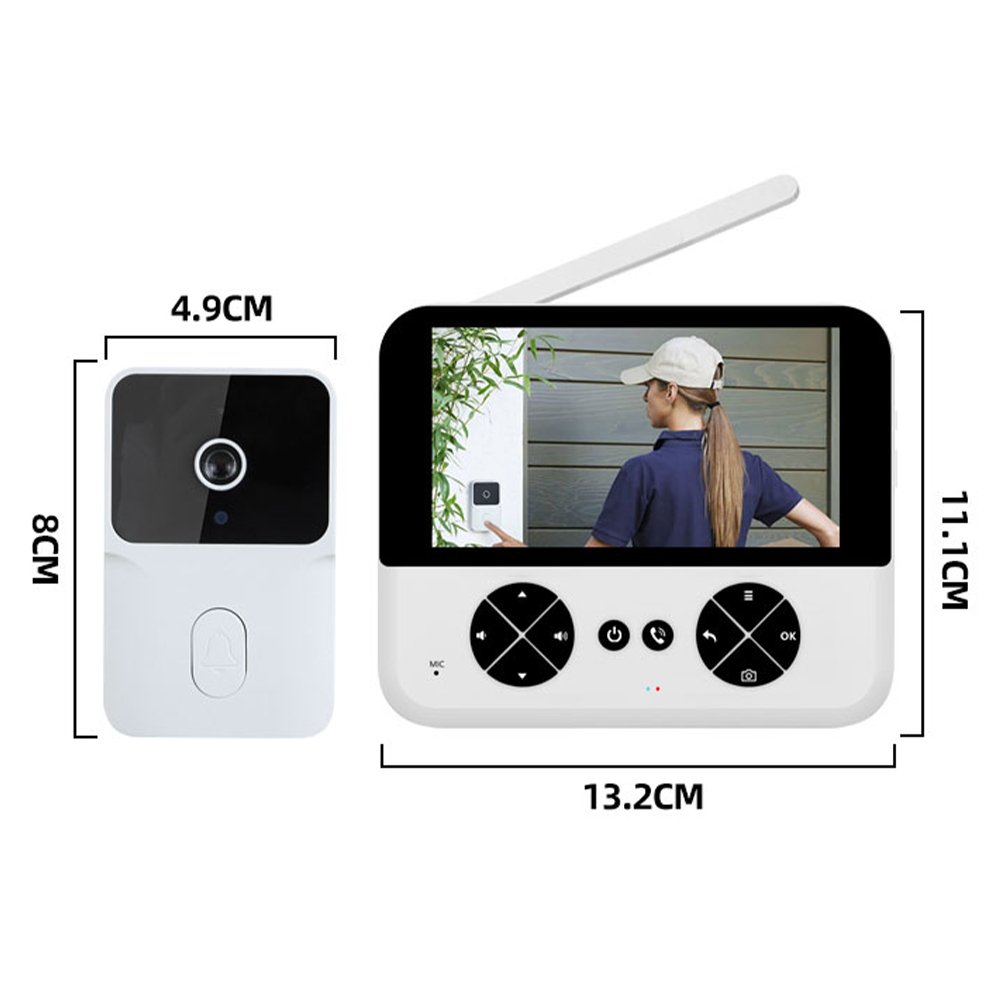 Wholesale price wall mounted smart doorbell camera with surveillance smart security home doorbell system