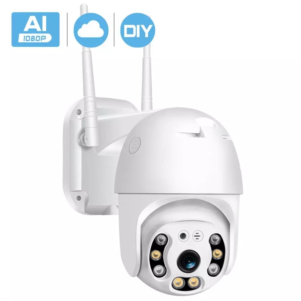 Hot Selling A8 Outdoor Wireless Security CCTV Camera Auto Tracking PTZ IP Camera De Surveillance Smart Human Detection