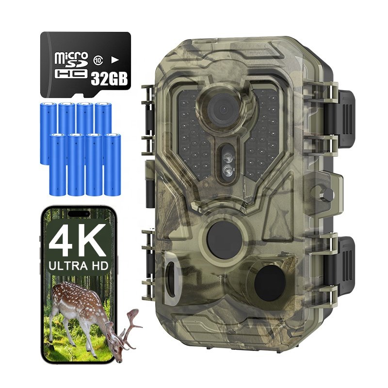 24MP 2.7K HD IP65 Infrared Hunting Trail Trap h1 Wireless Camera For Night Vision Wireless Wildlife Camera