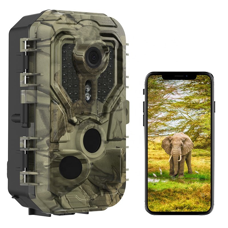 24MP 2.7K HD IP65 Infrared Hunting Trail Trap h1 Wireless Camera For Night Vision Wireless Wildlife Camera