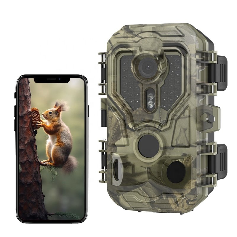 24MP 2.7K HD IP65 Infrared Hunting Trail Trap h1 Wireless Camera For Night Vision Wireless Wildlife Camera