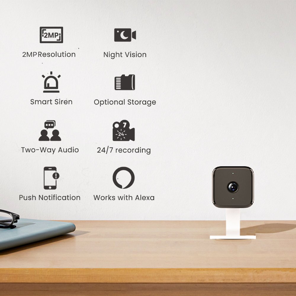 Smart Home WiFi Wireless IP camera 2MP system security Indoor Network cctv system vision surveillance camera