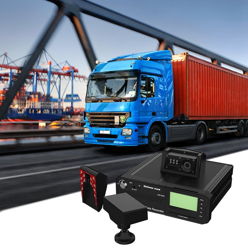 Richmor MDVR for Bus Truck Van Trailer 8CH 1080P AI function HDD 4G WIFI Mobile DVR Video Recorder