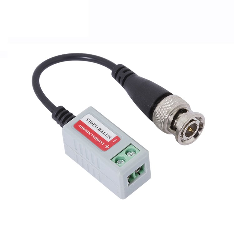 2MP 1080P Video Balun Balum with Clip for CCTV Camera System Connection