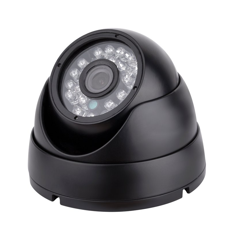 High Quality AHD Mini Dome Car Security Camera LED Infrared Light with Wide Angle Backup License Plate Camera for School Bus