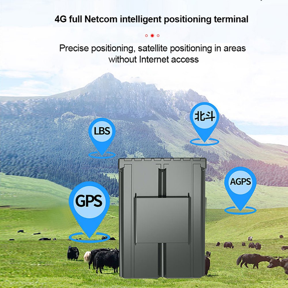 4G Full Netcom Intelligent Positioning Terminal GPS Cow Cattle Locator for Surveillance Animal Search Smart Gps Tracking System