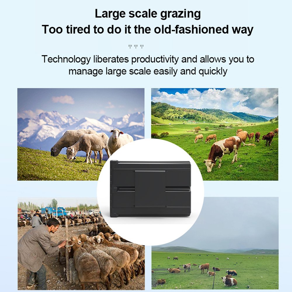 4G Full Netcom Intelligent Positioning Terminal GPS Cow Cattle Locator for Surveillance Animal Search Smart Gps Tracking System