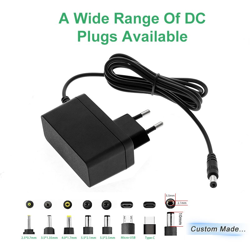 Merryking 12V 2A 24W 12v2a outdoor surveillance adapter wall mount ac adapter for alarm surveillance system