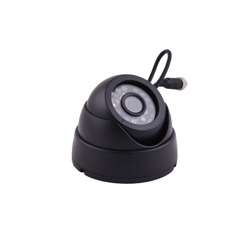 AHD 1080P Vehicle Bus Car Surveillance Inside Plastic Dome Camera With IR Night Vision Function