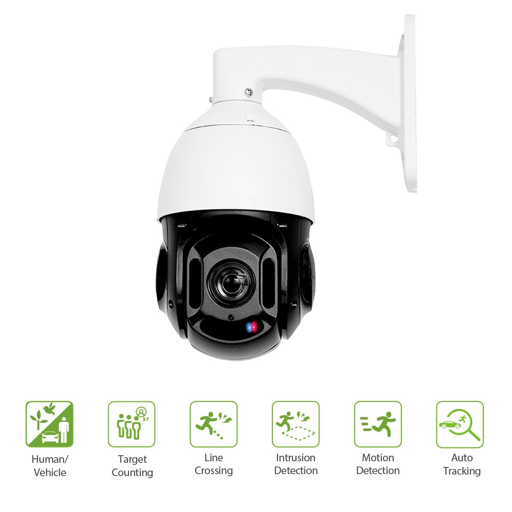 6MP Audio Wifi Bullet System Cctv Camera Security Kit Night Vision Motion Detection Kit Cctv Camera System