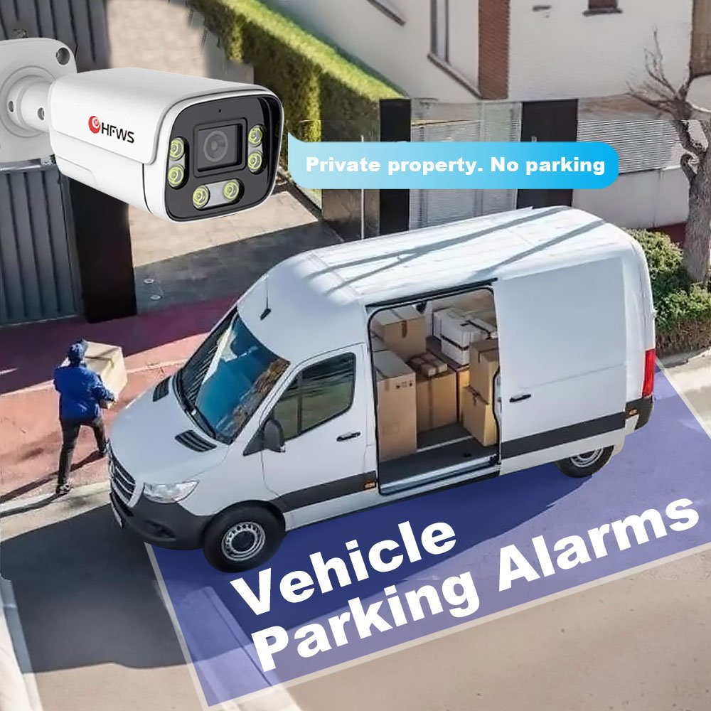 8MP Poe IP Camera 4K 25fps Vehicle Detection AI Capture Human Detection Video Surveillance Security Cctv Cameras System Outdoor
