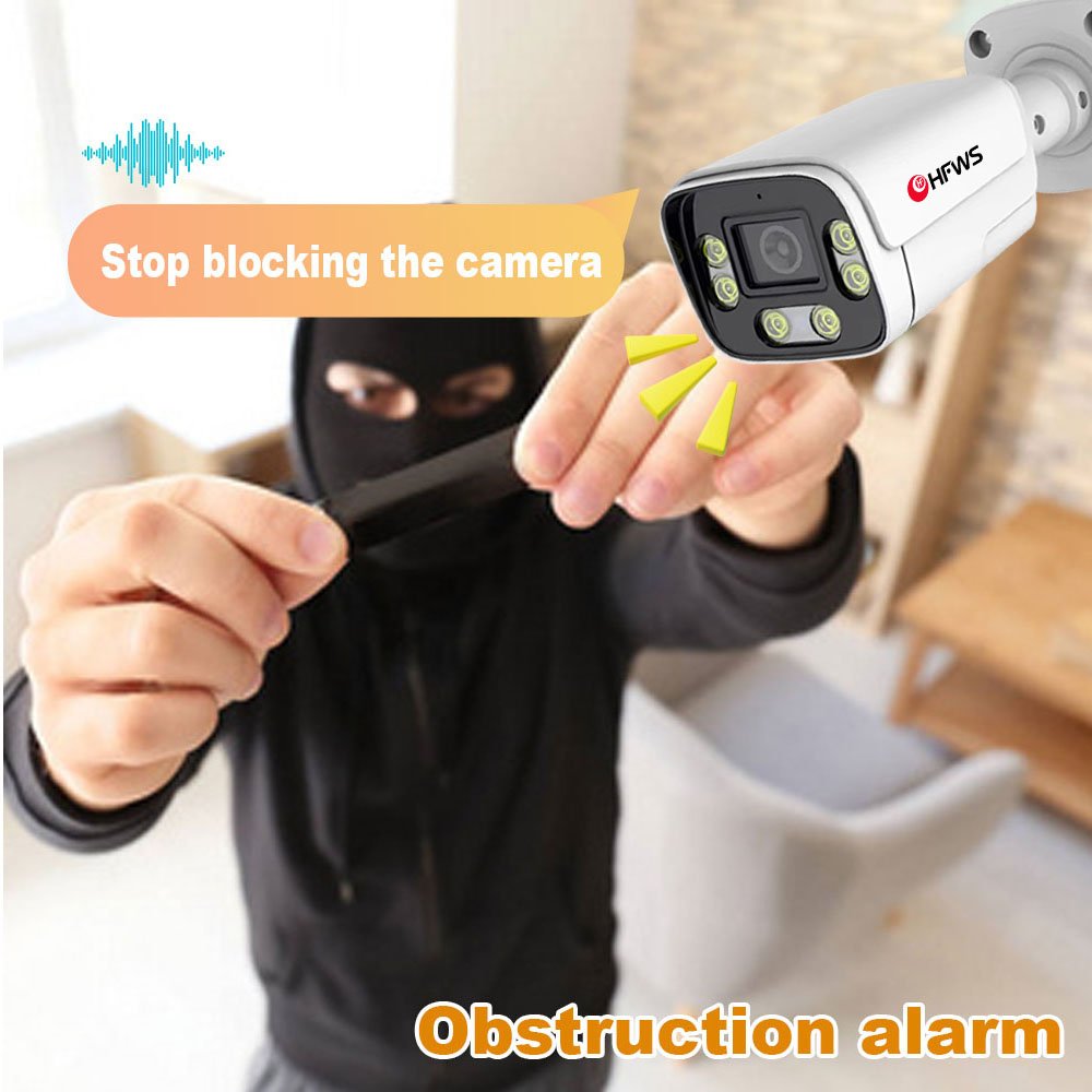 8MP Poe IP Camera 4K 25fps Vehicle Detection AI Capture Human Detection Video Surveillance Security Cctv Cameras System Outdoor