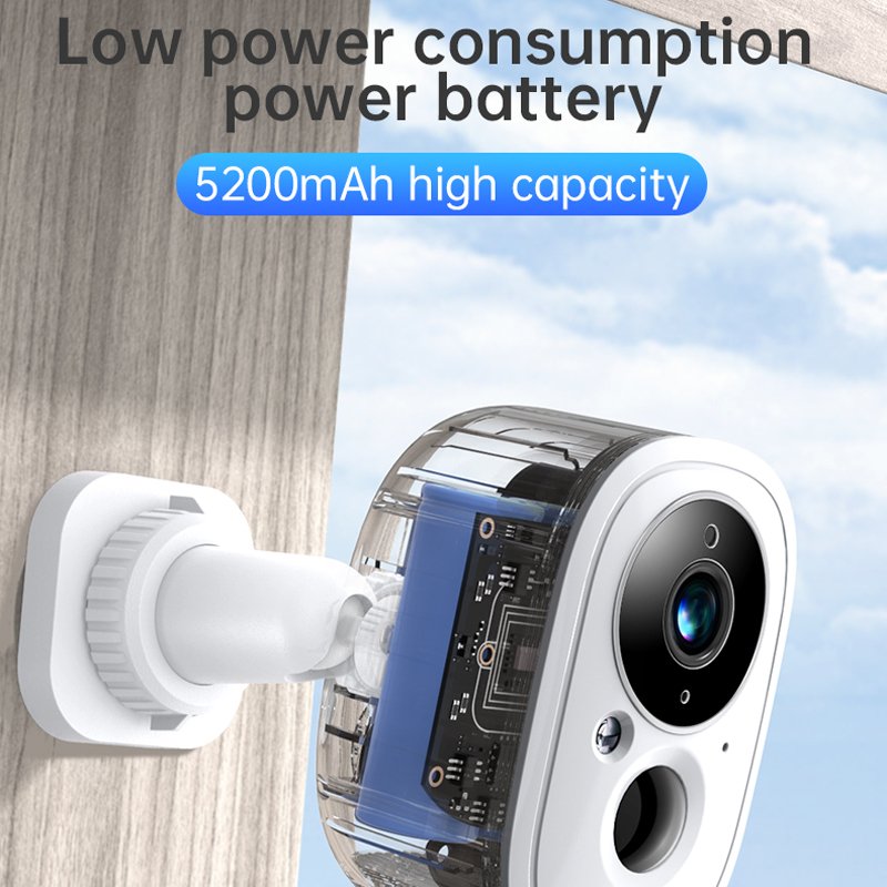 Hot Selling 2K Security Cameras Wireless Outdoor Indoor Battery Powered WiFi Surveillance Camera for Home Security System