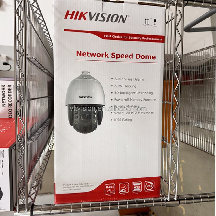 Hik Optical Zoom Powered by Darkfighter Camera IR 100M Network Speed Dome PTZ Camera DS-2DE4425IW-DE 4-inch 4MP 25X Support NVR
