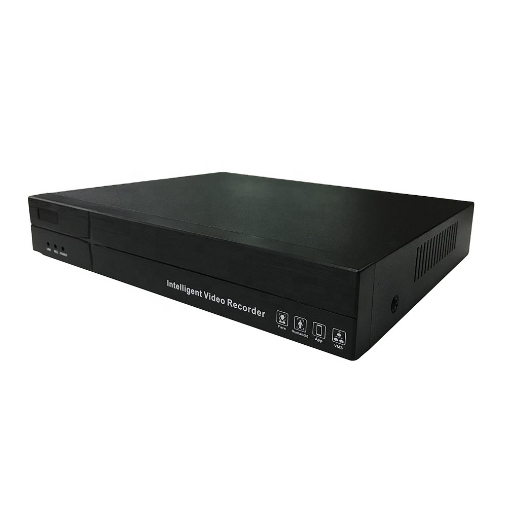 2024 cheap price 10CH 16CH 4K 1 SATA interface NVR SeeEasy App smart analysis NVR with audio input and audio output