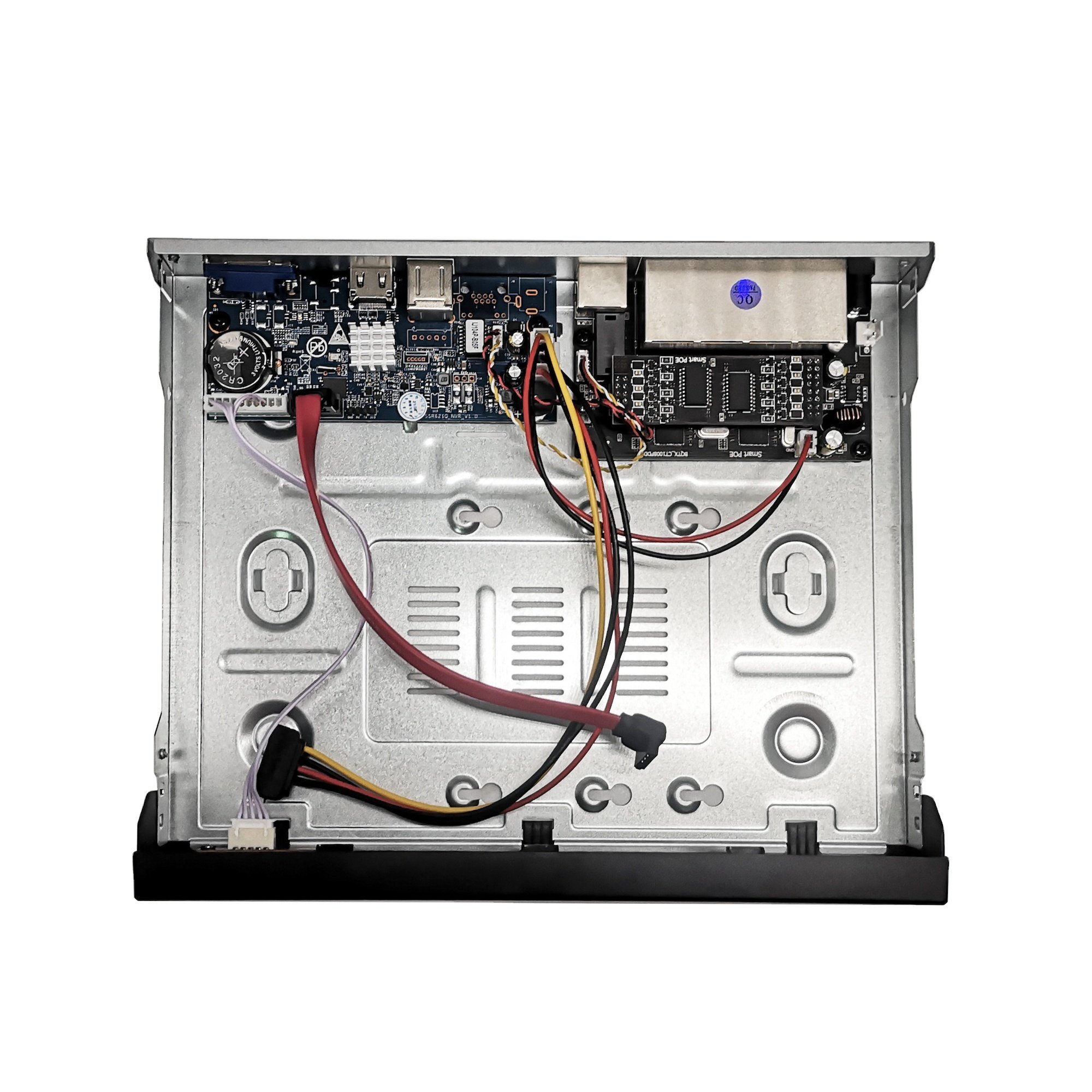 2024 cheap price 10CH 16CH 4K 1 SATA interface NVR SeeEasy App smart analysis NVR with audio input and audio output