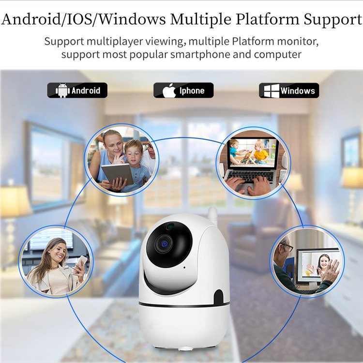 Best Quality 100MP 720P Wifi Pet Baby Monitoring Camera Surveillance IP Camera Baby Monitor Wireless Smart Tracking Wifi Cameras