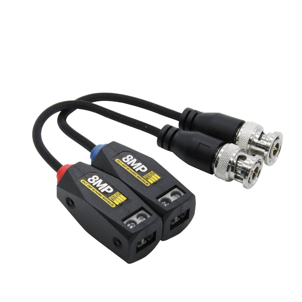 High Quality CCTV Accessories Video Balun 8MP Twisted pair balun TVI CVI AHD passive Active Video Balun