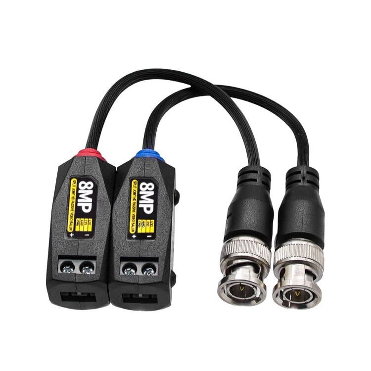 High Quality CCTV Accessories Video Balun 8MP Twisted pair balun TVI CVI AHD passive Active Video Balun