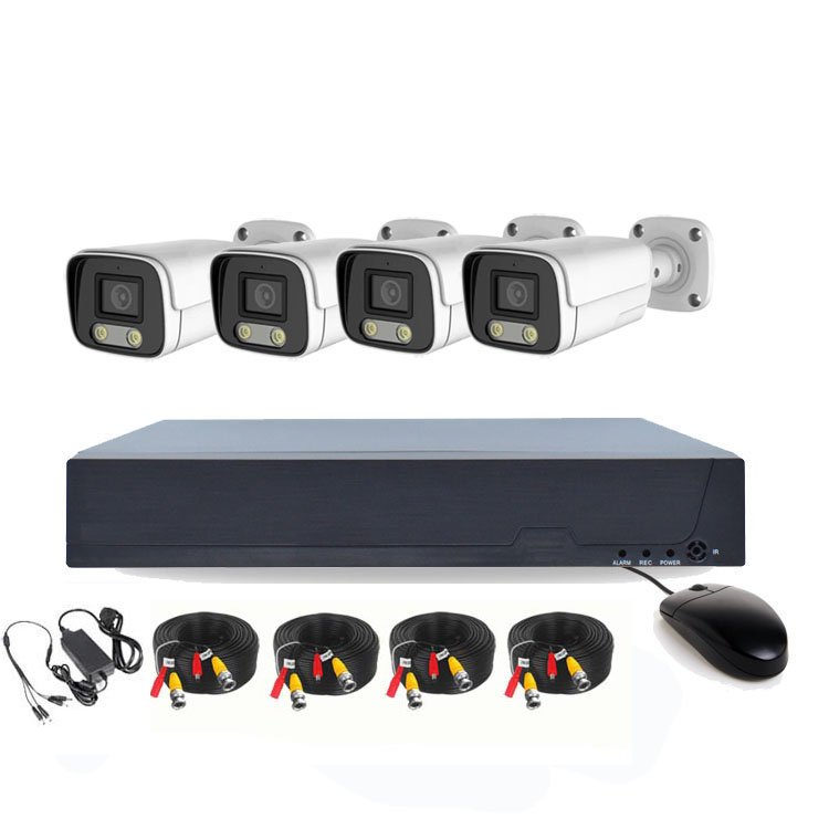 1080P 5.0MP 8.0MP Waterproof Camera DVR 4 Channel Security Camera Set DVR Kit CCTV System