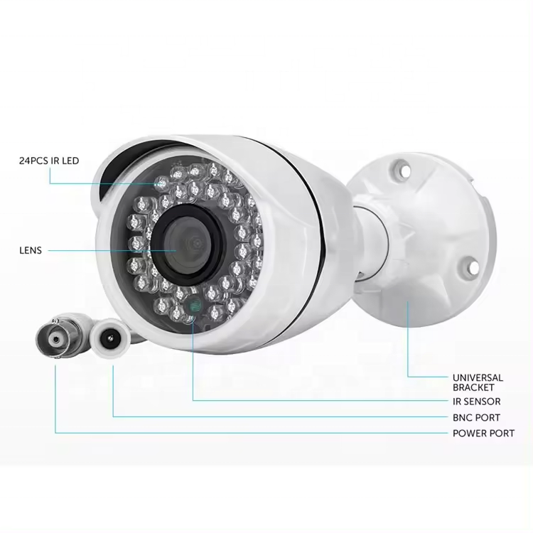 HD Wifi Camera Full Color Waterproof Outdoor Surveillance Camera with DVR Video Recorder Monitoring Kit CCTV Camera System