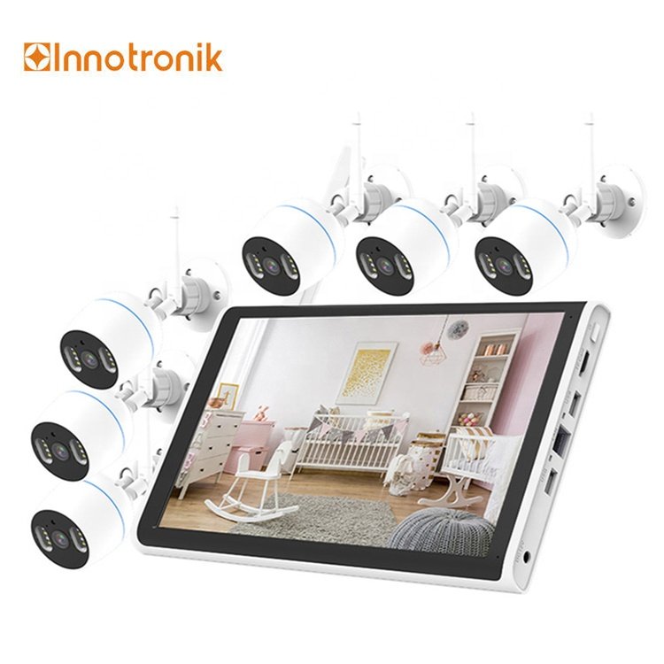 8CH Wifi CCTV Camera HD DVR Wireless Security CCTV Surveillance Systems 1080P NVR Kits cctv camera system kit