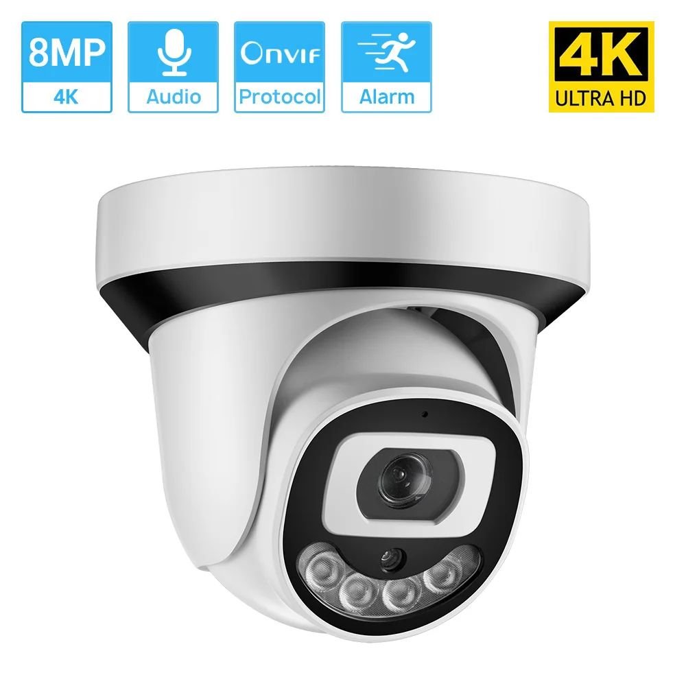 Xmeye 4K 8MP POE Security Camera kit 8channel 8mp Outdoor Home Poe Nvr Kit Cctv Ip Cameras 8MP POE Surveillance ip Camera System