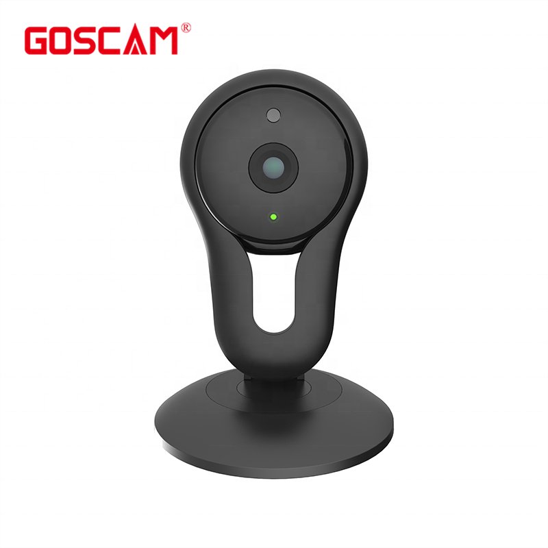 GOSCAM Wireless IP Security Camera System Google Home Support CMOS Sensor Night Vision Two-Way Audio SD Card Storage Indoor Use