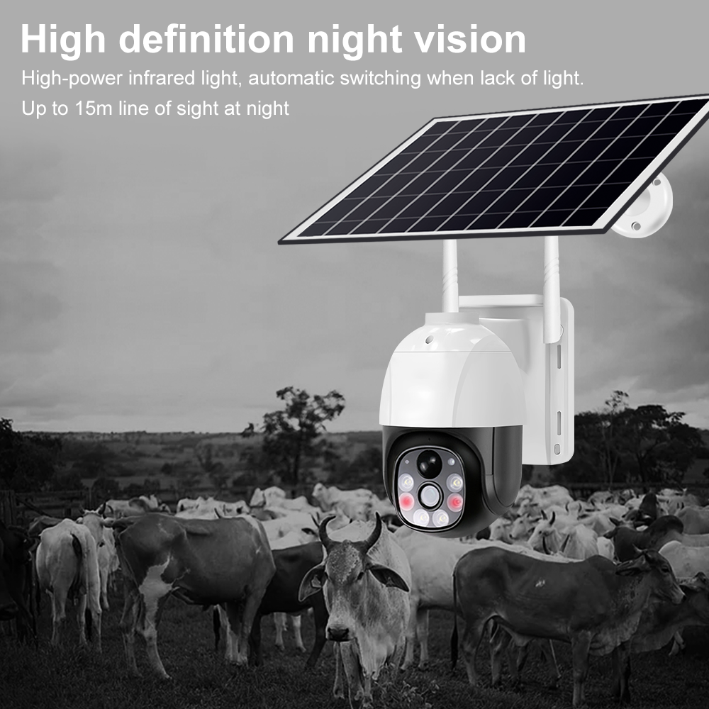 Wholesale 3MP 4G Wireless WiFi Video Surveillance PTZ Network Cameras CCTV Outdoor Security Camera CMOS Cloud Strong