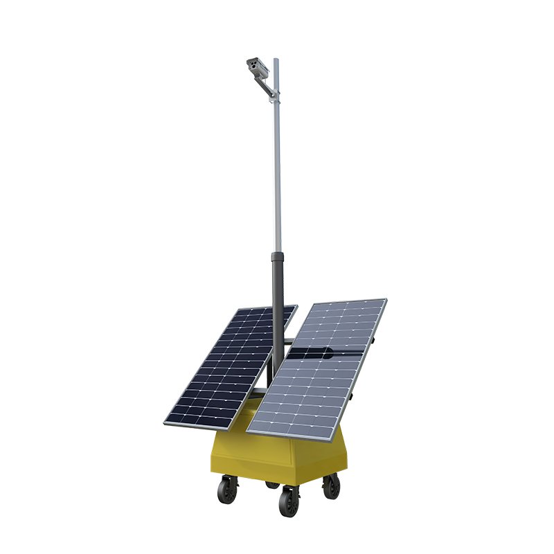 Retractable Table pole Solar Trailer Tower Solar Mobile Solar Trailer Polished Portable Travel Trailer Solar System