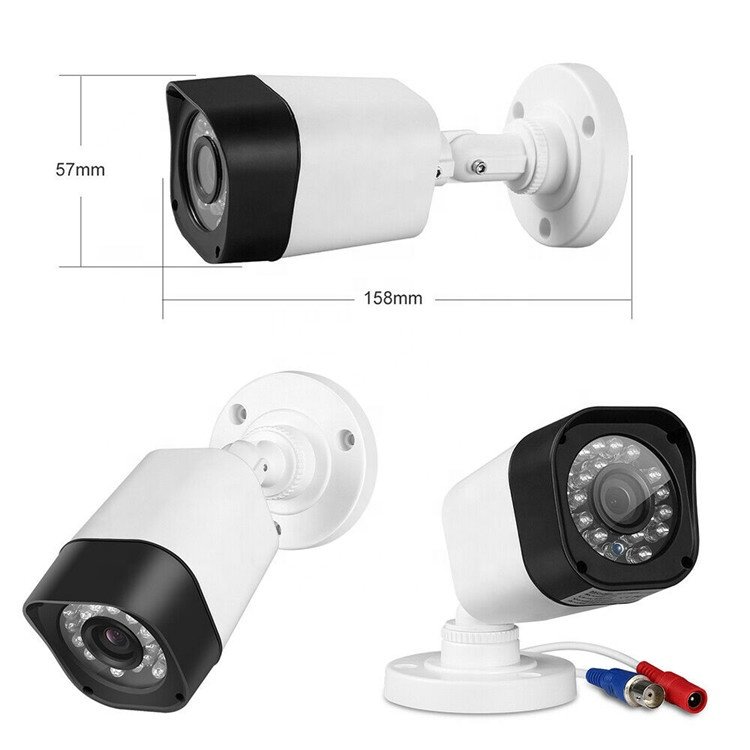 2mp 5MP 8 Channel AHD Security Camera System kit HD Wired Outdoor Cameras with Night Vision 5 in 1 DVR