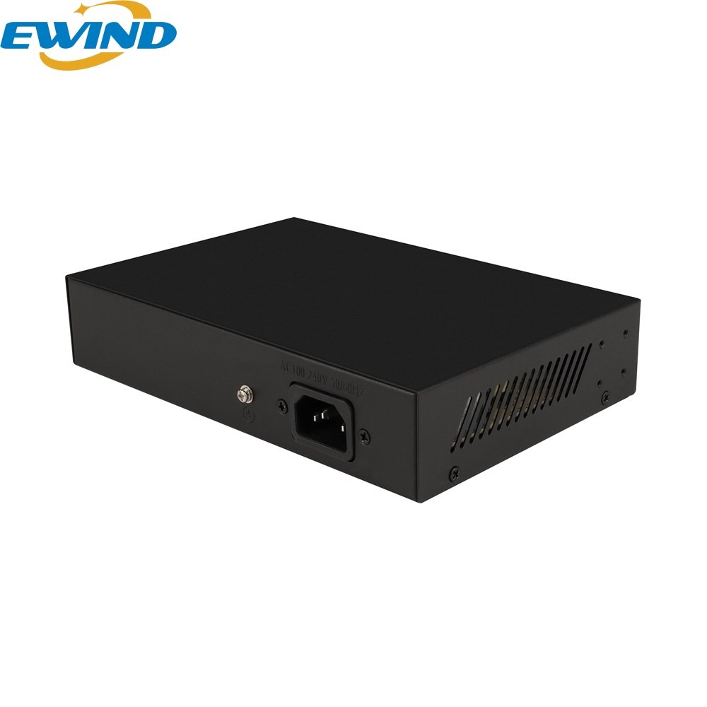 Smart AI Watchdog Network Switch - 10/100M 4+2 POE Switch Ideal for CCTV & NVR Systems