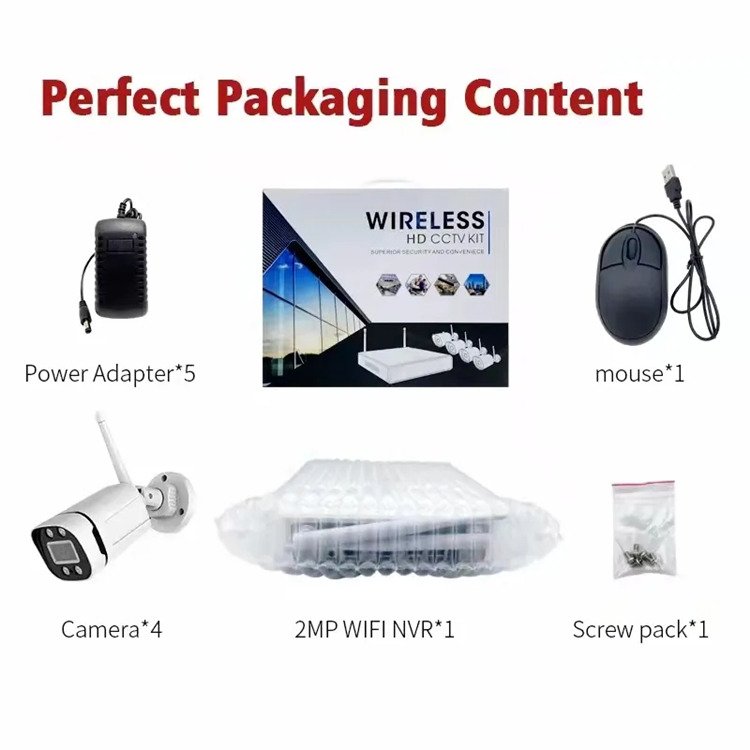 Jianvision wholesale price mobile phone remotely view surveillance waterproof outdoor wireless camera security system with wi fi