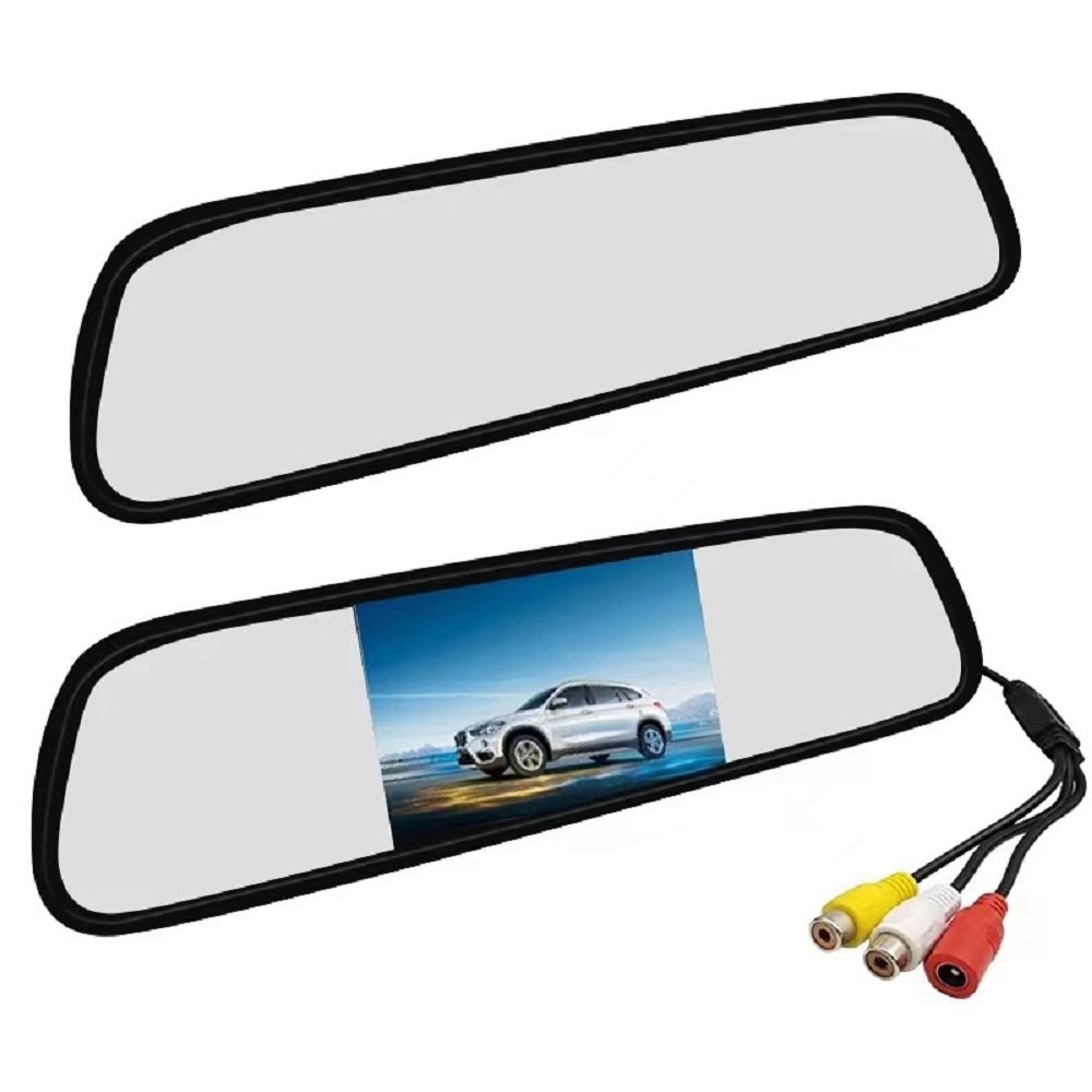 Espejo retrovisor con camara, car reverse video parking sensor
