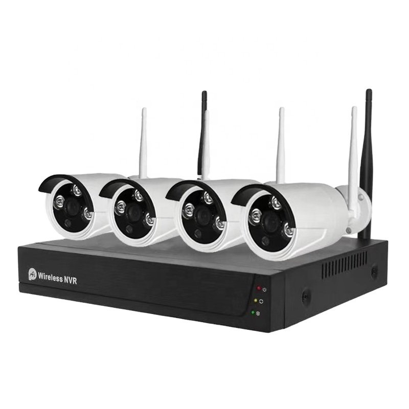 4/8 Channels 2/3MP NVR Kit Tuya Wifi Smart Life Security Camera System Wireless Cctv System