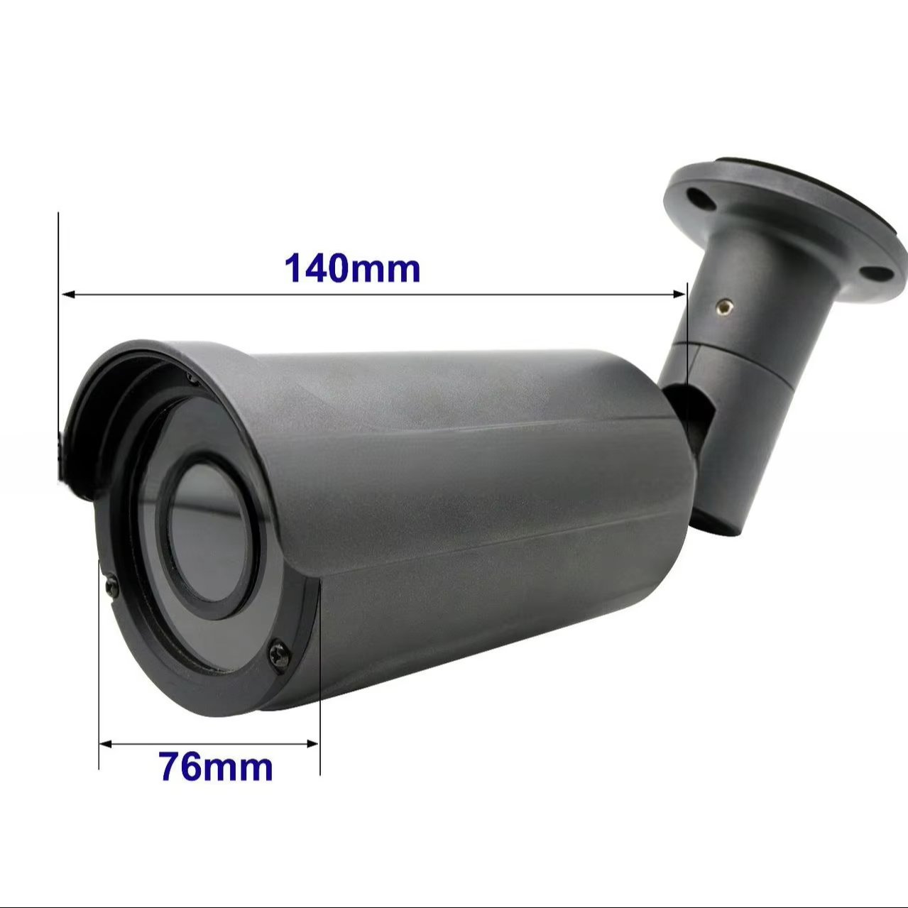 HD CCTV Camera Shell Aluminum Alloy IP67 Multifunction Vandal-Proof Outdoor Waterproof Security Shell Case